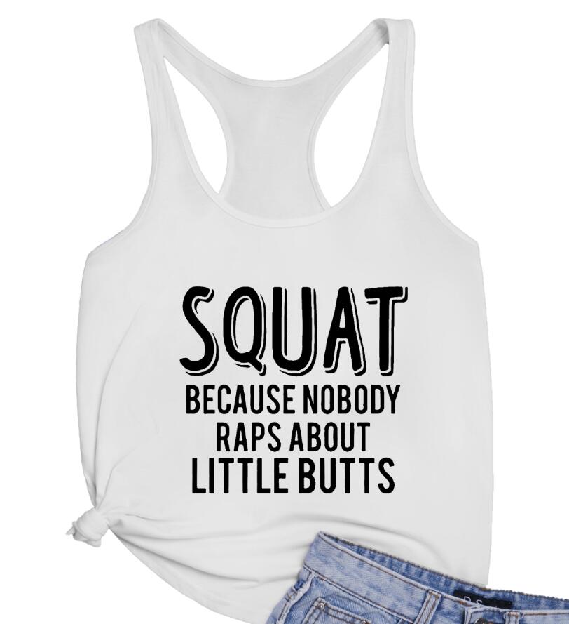 Do Squats Funny Workout Tank, Women's Racerback Tank, Yoga Tank Top, Gym  shirt
